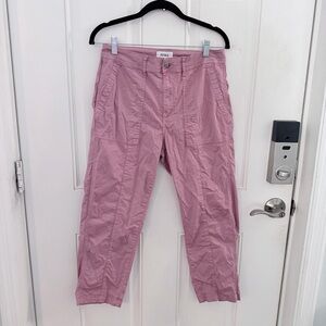 Pistola Cropped Chino Pants 27 | Dusty Rose Lightweight